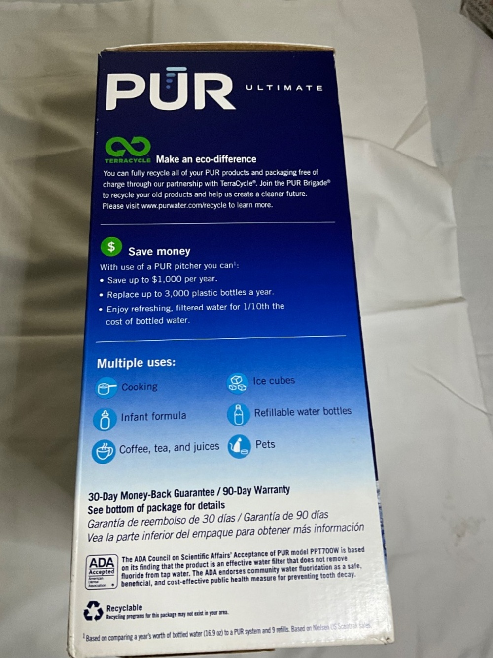 PUR 7-Cup Ultimate Water Pitcher Filtration System - Brand New In Box - Picture 6 of 9
